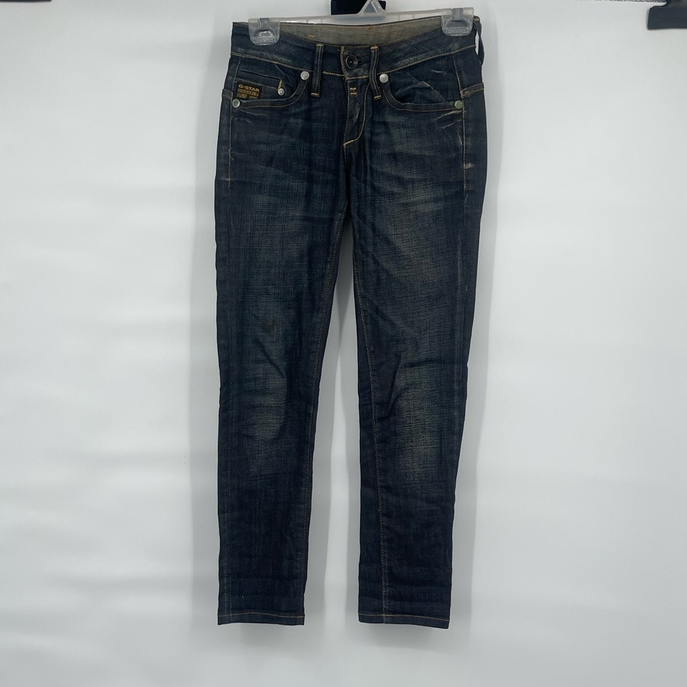 G-star raw midge mid rise skinny jeans